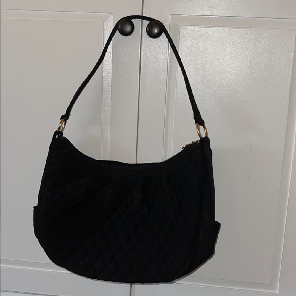 Black Quilted Vera Bradley Bag Gem